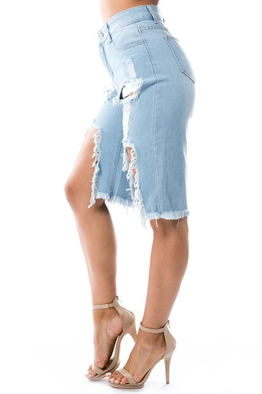 WOMEN FASHION DENIM SHORT - Pure Serenity DBA