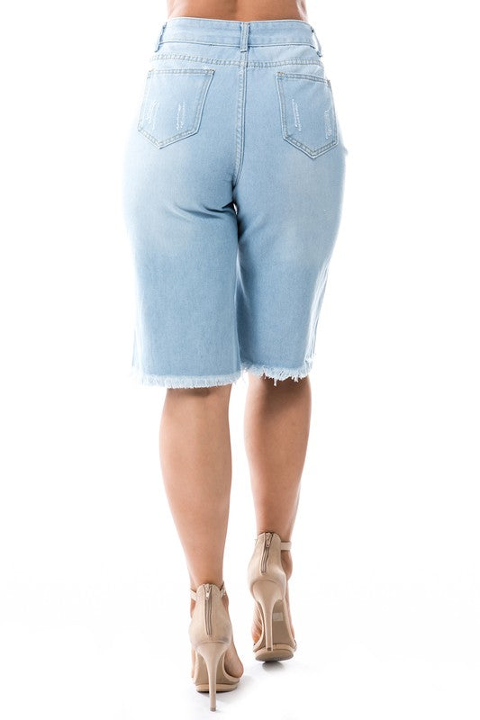 WOMEN FASHION DENIM SHORT - Pure Serenity DBA