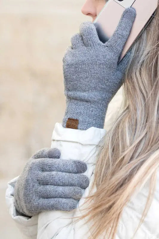 CC Cashmere Blend Touch Gloves - Pure Serenity DBA