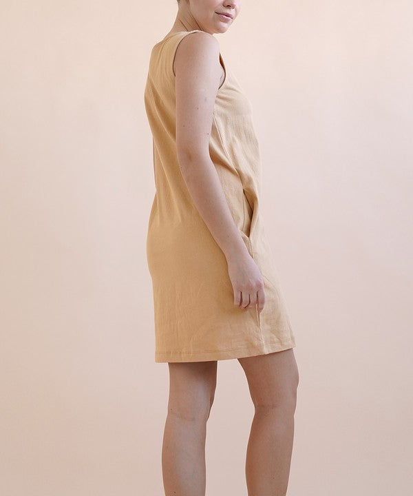 SLEEVESS COTTON DRESS - Pure Serenity DBA