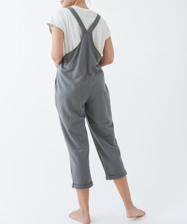 BRUSHED ORGANIC HEMP Relaxed Fit Overalls - Pure Serenity DBA