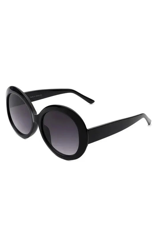 Oversize Circle Fashion Women Round Sunglasses Cramilo Eyewear