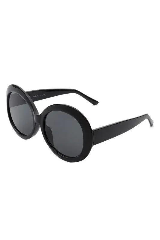 Oversize Circle Fashion Women Round Sunglasses Cramilo Eyewear