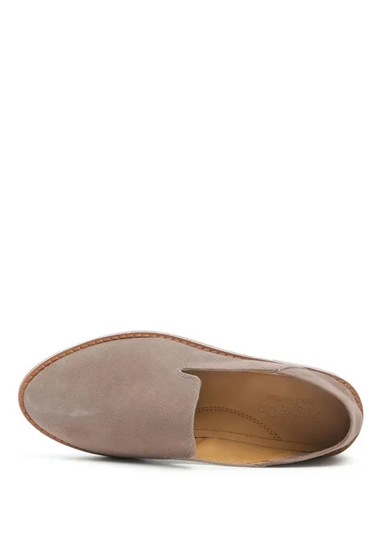 OLIWIA Classic Suede Loafers Rag Company