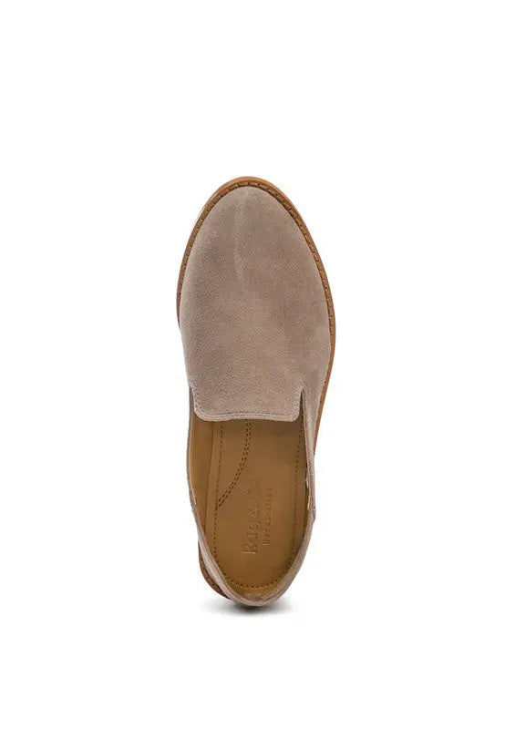 OLIWIA Classic Suede Loafers Rag Company