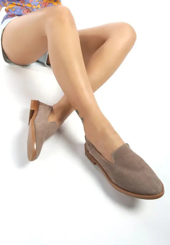 OLIWIA Classic Suede Loafers Rag Company
