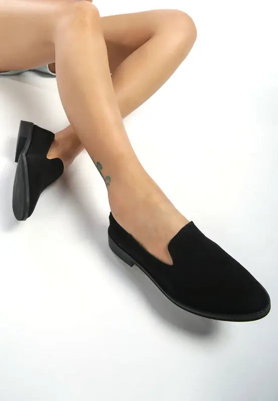 OLIWIA Classic Suede Loafers Rag Company