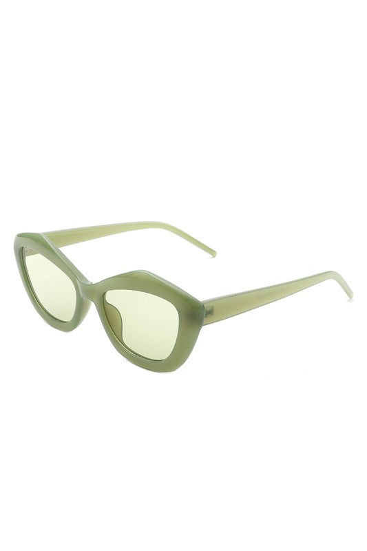 Geometric Retro Fashion Cat Eye Women Sunglasses - Pure Serenity DBA
