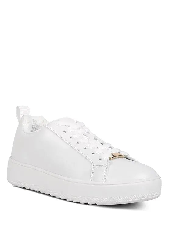 Rouxy Faux Leather Sneakers Rag Company