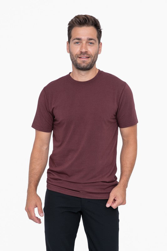 Pima Cotton Blend Short Sleeve Tee - Pure Serenity DBA