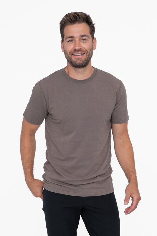 Pima Cotton Blend Short Sleeve Tee - Pure Serenity DBA
