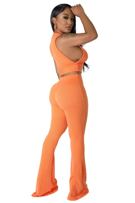 FASHION WOMEN TWO PIECE PANTS SET - Pure Serenity DBA