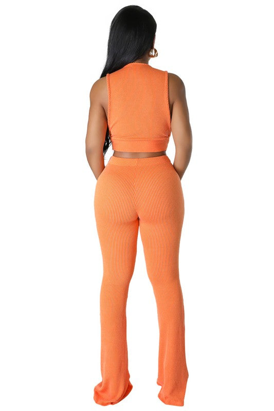 FASHION WOMEN TWO PIECE PANTS SET - Pure Serenity DBA