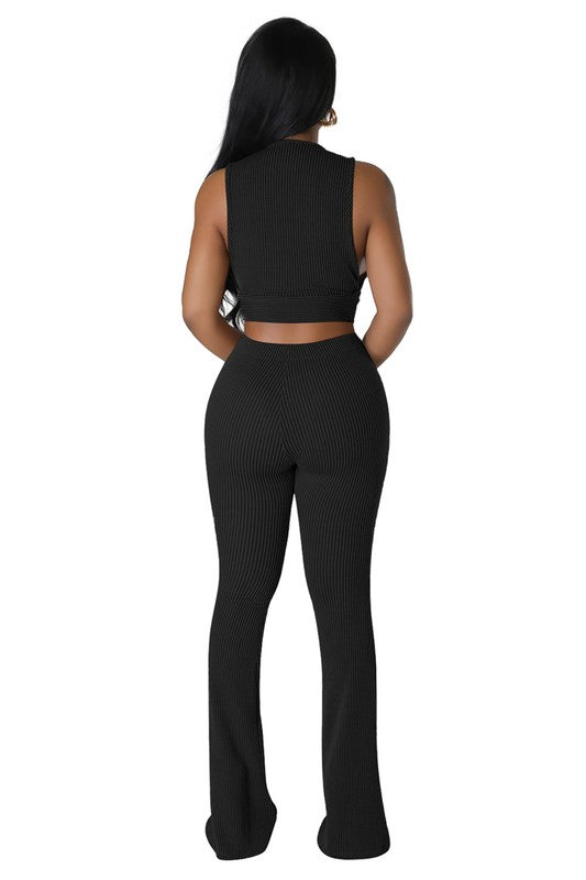 FASHION WOMEN TWO PIECE PANTS SET - Pure Serenity DBA
