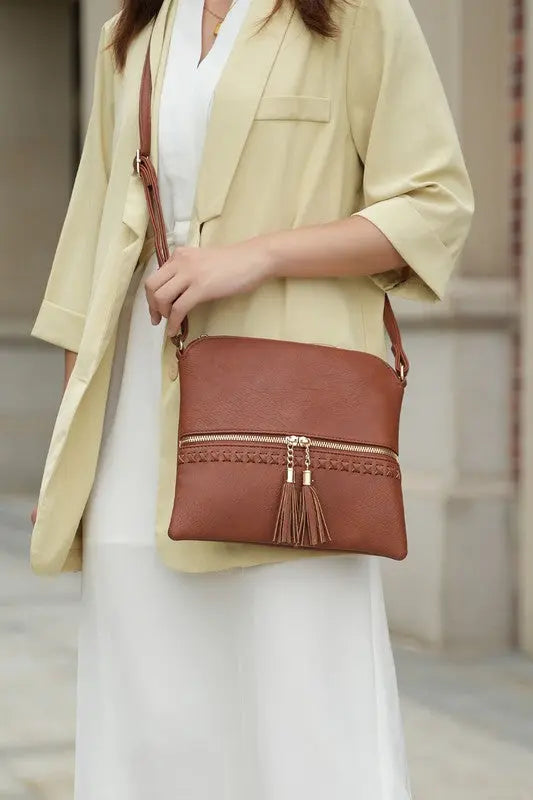 MKF Collection Corina Crossbody by Mia K. - Pure Serenity DBA