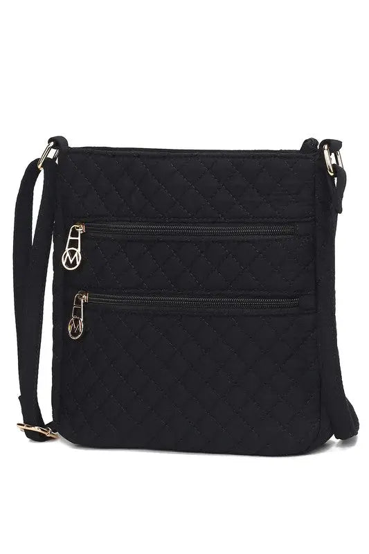 MKF Collection Lainey Quilted Cotton Crossbody Bag MKF Collection by Mia K