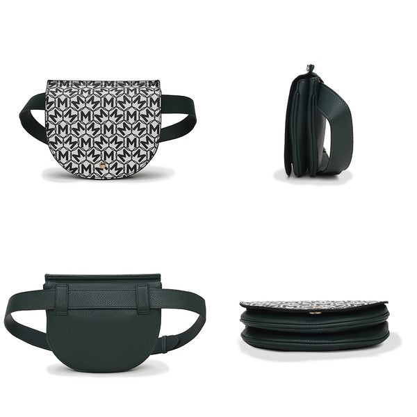 MKF Daksha Half Moon Belt Waist Bag by Mia K - Pure Serenity DBA