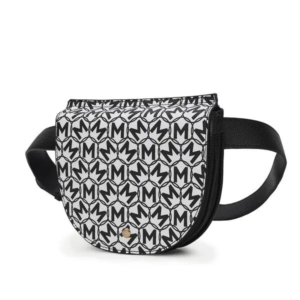 MKF Daksha Half Moon Belt Waist Bag by Mia K MKF Collection by Mia K