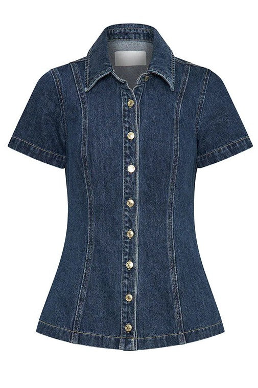WOMEN FASHION DENIM TWO PIECE SET - Pure Serenity DBA