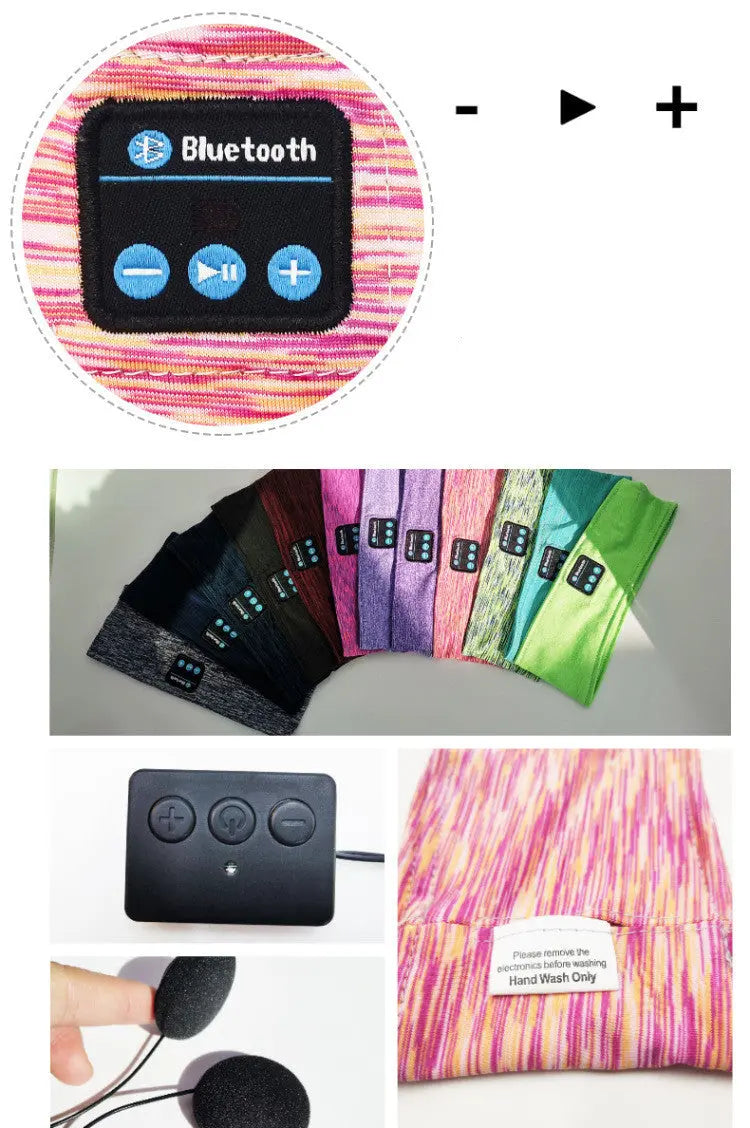 Wireless Eye Mask, Bluetooth Headset, Hands-free Call Running Headscarf Yiwu Renfan Trading Co., LTD