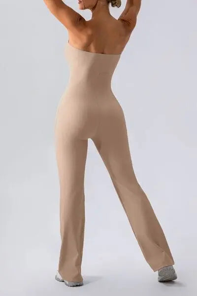 Trendsi Fitness Sleeveless Straight Active Jumpsuit