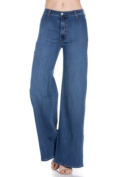 Western Wide leg jeans, baggy denim pants - Pure Serenity DBA