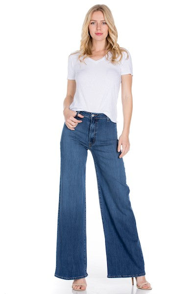 Western Wide leg jeans, baggy denim pants - Pure Serenity DBA