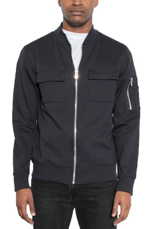 Cotton Zip Up Light Weight Jacket - Pure Serenity DBA