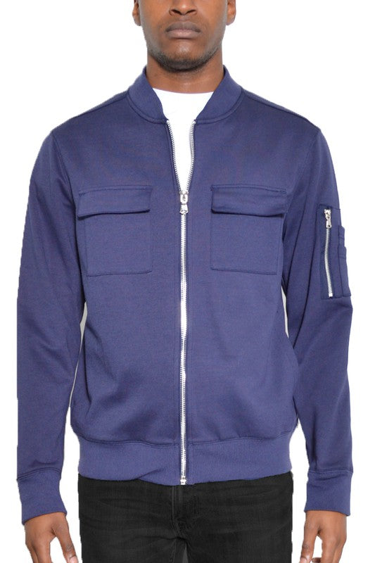 Cotton Zip Up Light Weight Jacket - Pure Serenity DBA