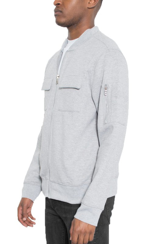 Cotton Zip Up Light Weight Jacket - Pure Serenity DBA