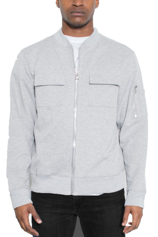 Cotton Zip Up Light Weight Jacket - Pure Serenity DBA