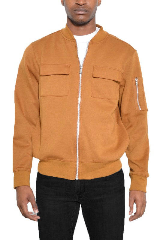 Cotton Zip Up Light Weight Jacket - Pure Serenity DBA