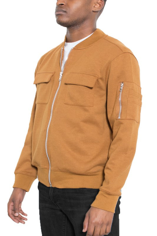 Cotton Zip Up Light Weight Jacket - Pure Serenity DBA