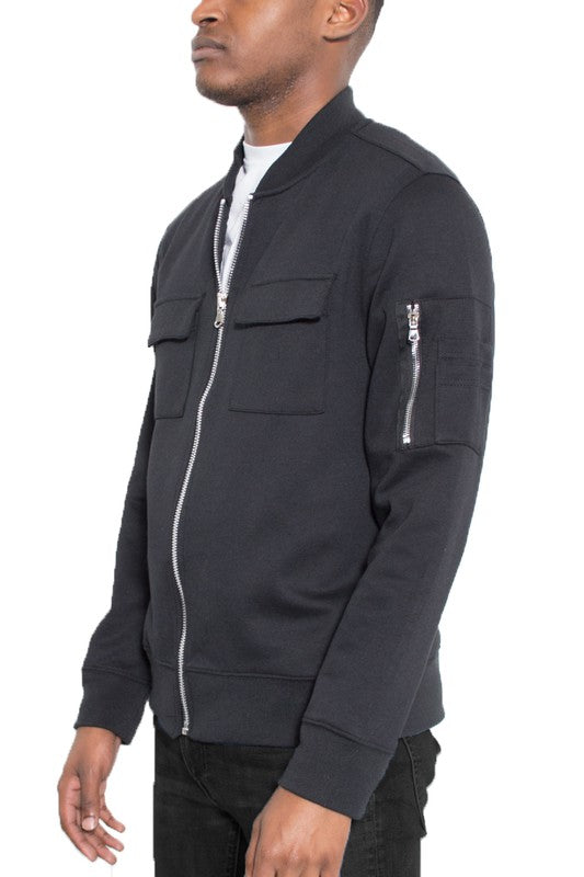 Cotton Zip Up Light Weight Jacket - Pure Serenity DBA