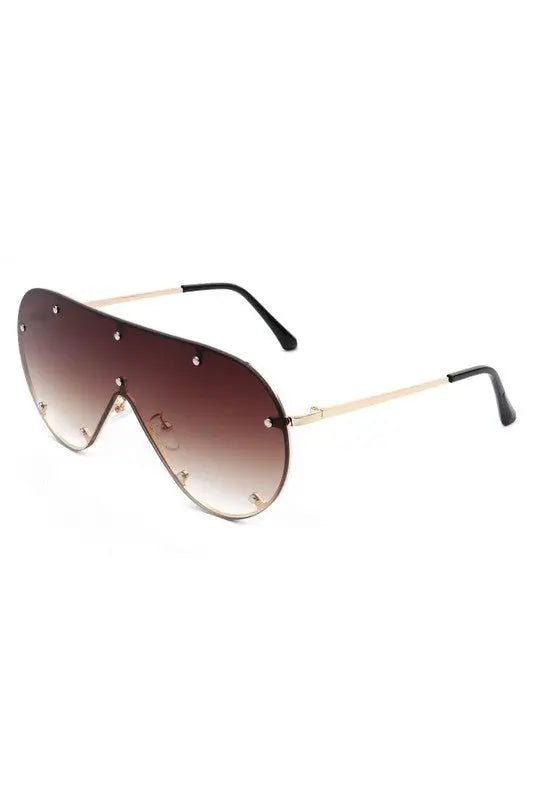 Retro Oversize Aviator Fashion Sunglasses Cramilo Eyewear