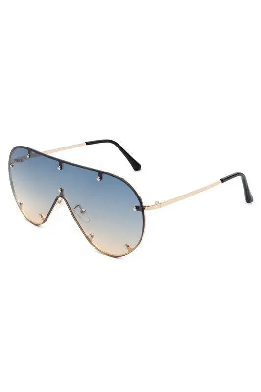 Retro Oversize Aviator Fashion Sunglasses Cramilo Eyewear