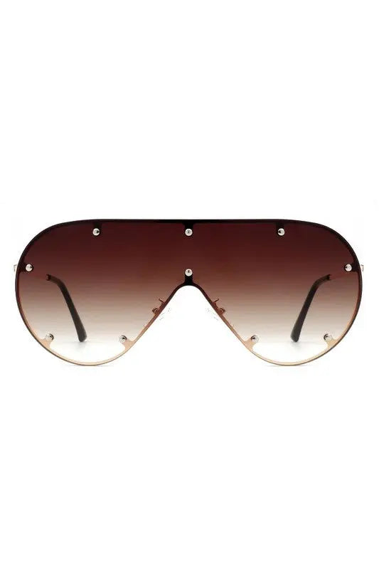 Retro Oversize Aviator Fashion Sunglasses Cramilo Eyewear