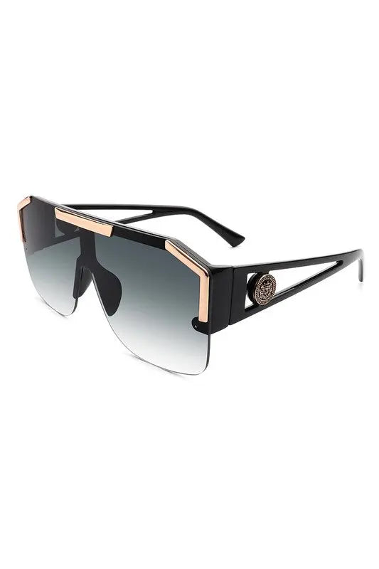 Square Oversize Retro Fashion Sunglasses Cramilo Eyewear