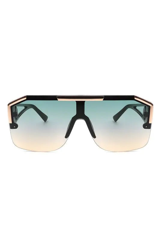 Square Oversize Retro Fashion Sunglasses Cramilo Eyewear