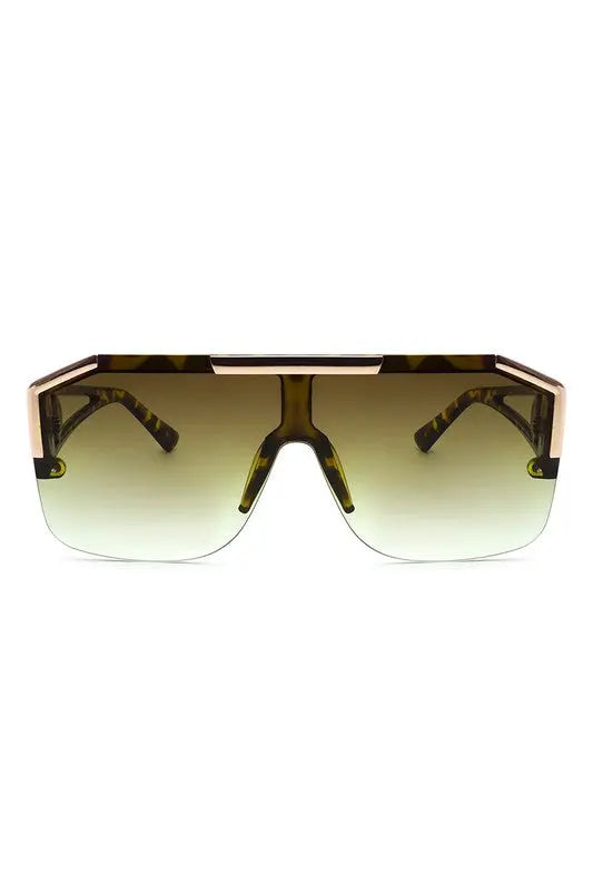 Square Oversize Retro Fashion Sunglasses Cramilo Eyewear