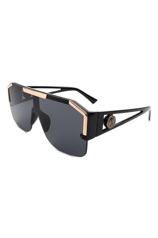 Square Oversize Retro Fashion Sunglasses Cramilo Eyewear