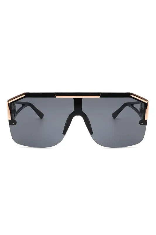 Square Oversize Retro Fashion Sunglasses Cramilo Eyewear