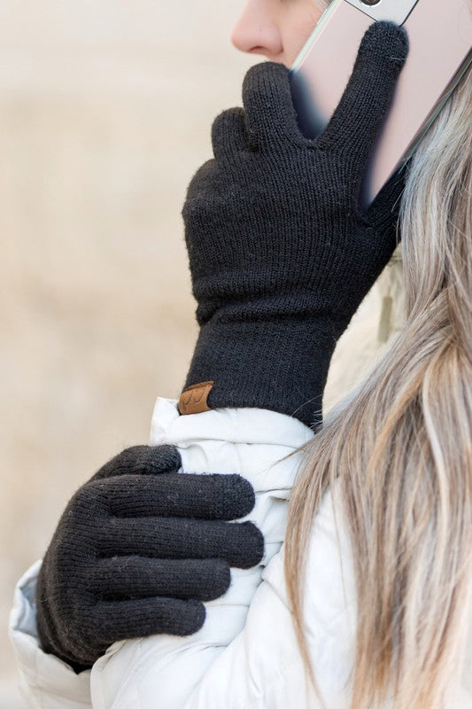 CC Cashmere Blend Touch Gloves - Pure Serenity DBA