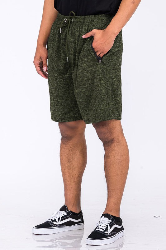 Weiv Marbled Active Running Shorts - Pure Serenity DBA