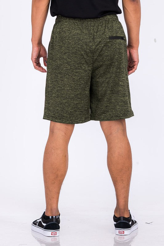 Weiv Marbled Active Running Shorts - Pure Serenity DBA