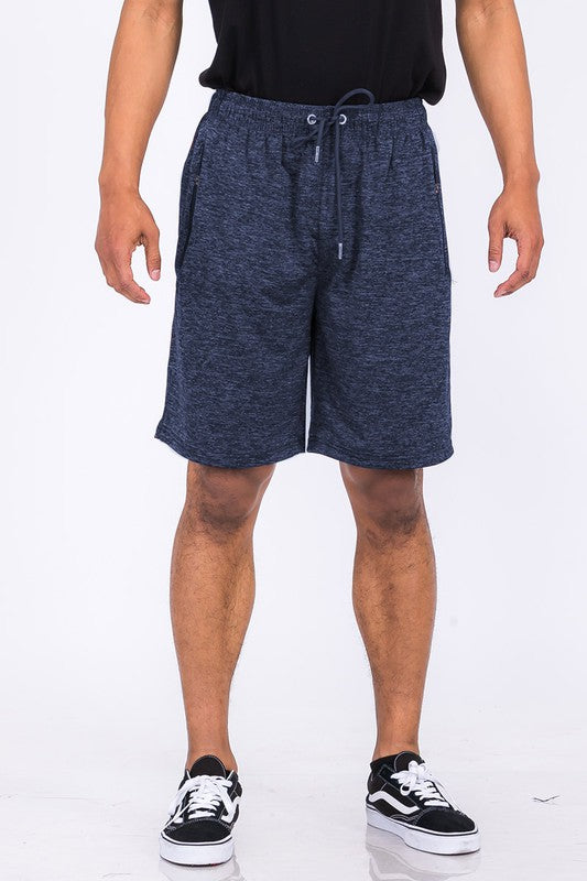 Weiv Marbled Active Running Shorts - Pure Serenity DBA