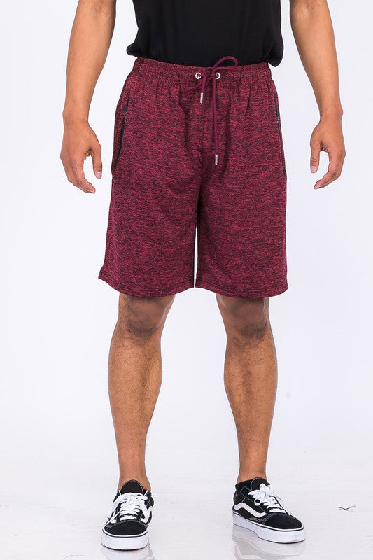 Weiv Marbled Active Running Shorts - Pure Serenity DBA