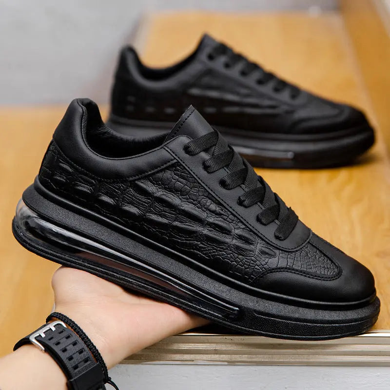 Trendy Leather Men's Fashion Casual Sneakers Heyang Industrial Co., Ltd