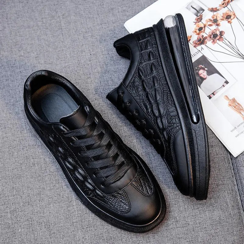 Trendy Leather Men's Fashion Casual Sneakers Heyang Industrial Co., Ltd