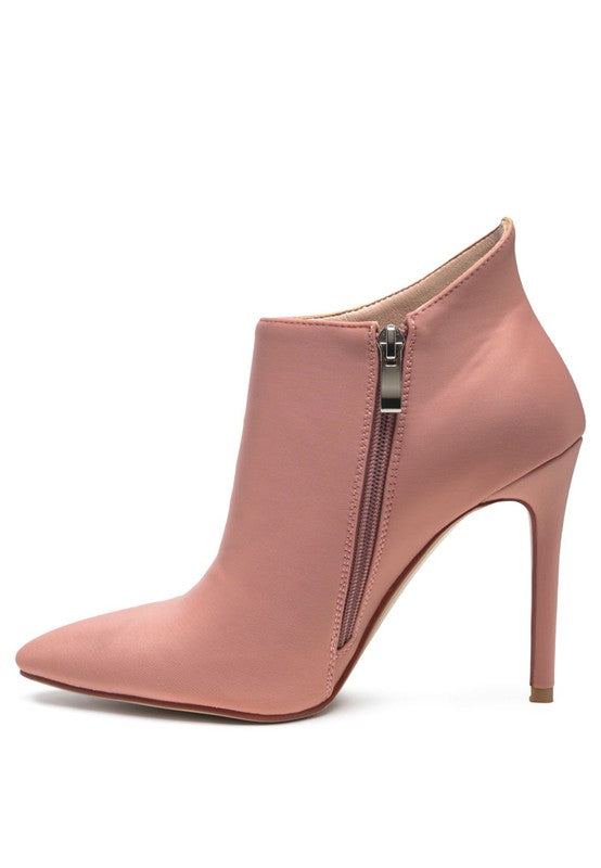 MELBA POINTED TOE STILETTO BOOT - Pure Serenity DBA